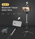 3 IN 1 Mini Bluetooth Selfie Stick Foldable Tripod