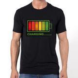 LED lights voice-activated music flash T-shirt